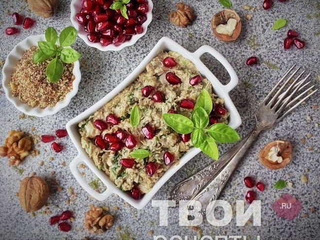 Рецепт сациви из курицы по-грузински