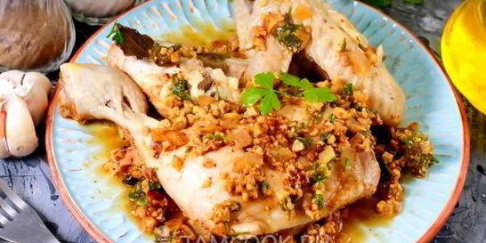 Сациви из курицы в мультиварке