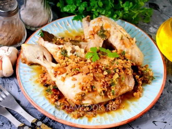 Рецепт сациви из курицы в мультиварке