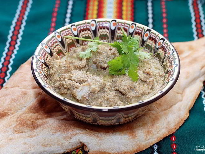 Рецепт сациви из рыбы