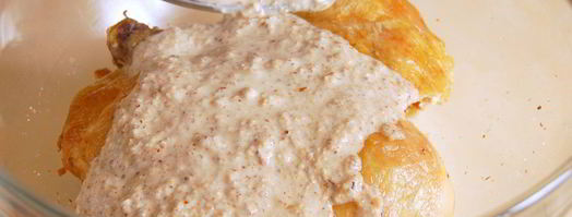 сациви — курица в ореховом соусе. Шаг 8