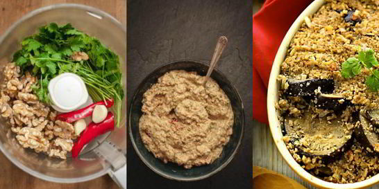 Сациви с баклажанами