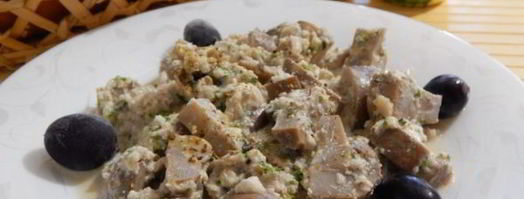 сациви с грибами. Шаг 13