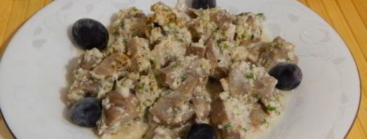 сациви с грибами. Шаг 14