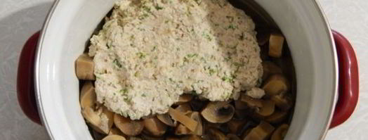 сациви с грибами. Шаг 12