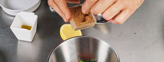 фаршированные кальмары на тартаре из томатов. Шаг 6