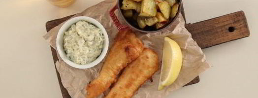 фиш-энд-чипс с соусом тартар. Шаг 5