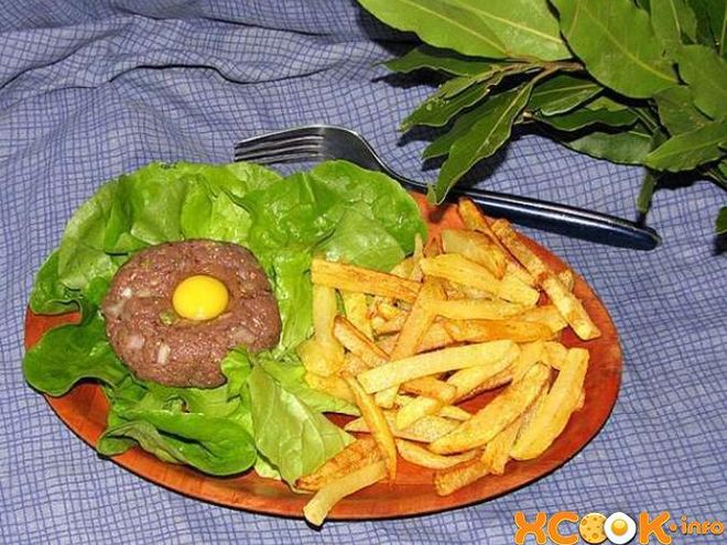 Рецепт французского тартара из конины