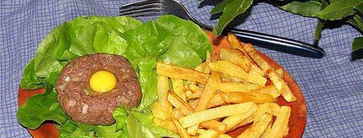 французский тартар из конины. Шаг 5