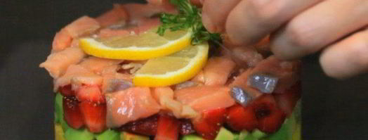 летний тартар с лососем. Шаг 7