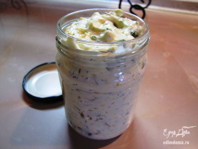 Рецепт соуса тартар с солеными огурчиками