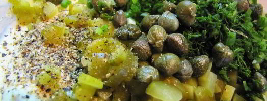 соус тартар с солеными огурчиками. Шаг 7