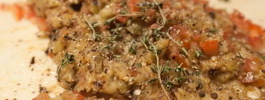 стейк миланзане с тартаром из овощей. Шаг 7