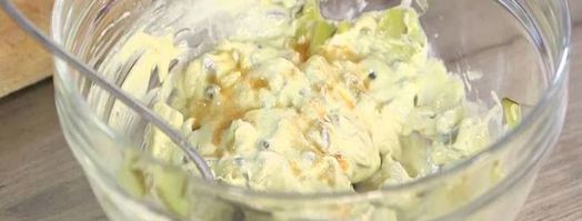 сэндвич с рыбными пальчиками и тартаром. Шаг 7