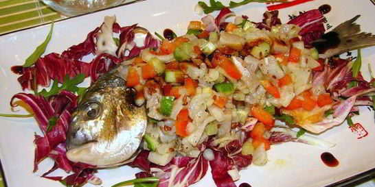 Тартар из дорады