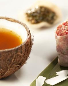 Тартар из говядины по-тайски