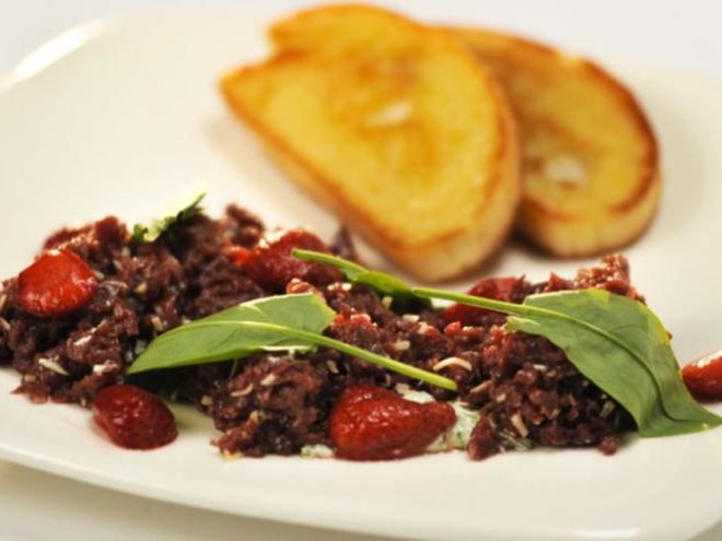 Рецепт тартара из говяжьего сердца