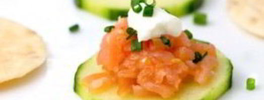 тартар из копченой семги. Шаг 4