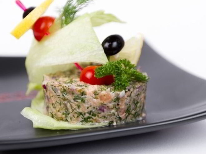 Рецепт тартара из сельди и авокадо