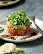 Тартар из семги