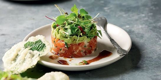 Тартар из семги