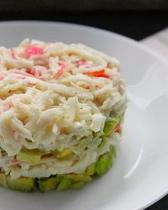 Тартар из снежного краба