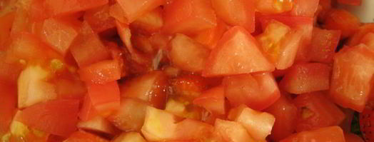 тартар клубнично-помидорный. Шаг 5