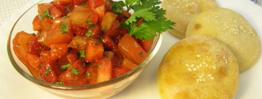 тартар клубнично-помидорный. Шаг 8