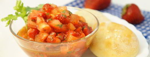 тартар клубнично-помидорный. Шаг 9