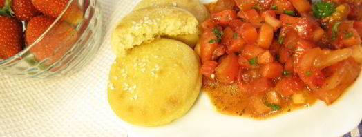 тартар клубнично-помидорный. Шаг 10