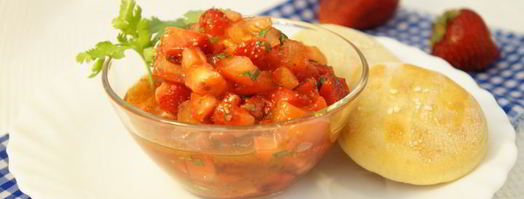 тартар клубнично-помидорный. Шаг 11