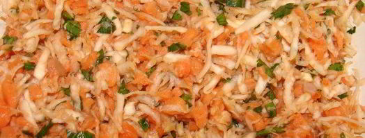 теплый тартар ролл из семги. Шаг 5