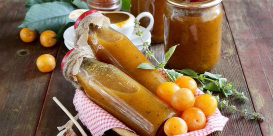 Соус Ткемали из алычи на зиму