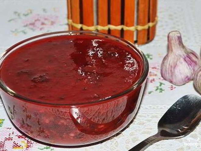 Рецепт соуса ткемали из красной сливы