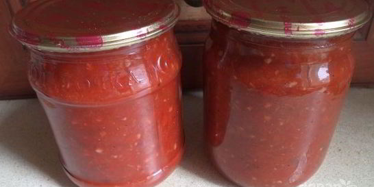 Соус Ткемали из синих слив