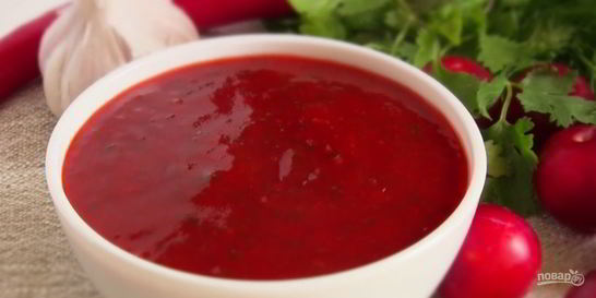 Соус Ткемали к мясу