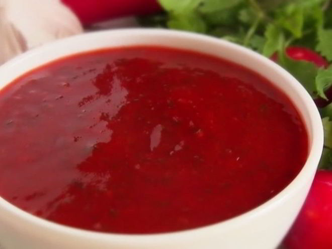 Рецепт соуса ткемали к мясу