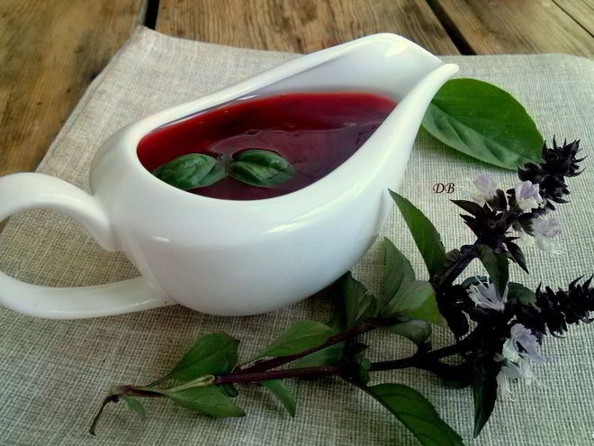 Рецепт соуса ткемали с базиликом