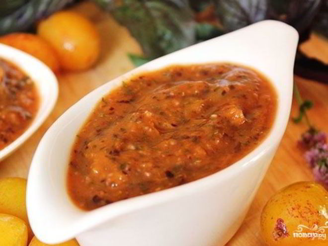 Рецепт соуса ткемали в мультиварке