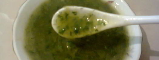 соус зеленый ткемали. Шаг 13