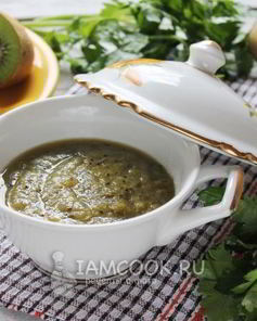 Ткемали из киви