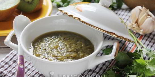 Ткемали из киви