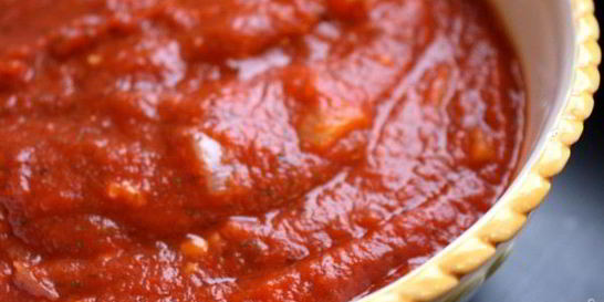 Ткемали из красной алычи