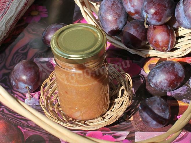 Рецепт ткемали из синих слив на зиму
