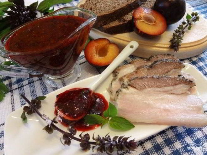 Рецепт ткемали из слив