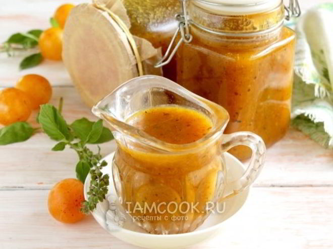 Рецепт ткемали из желтой алычи