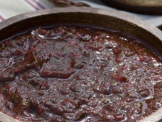 Рецепт ткемали красный