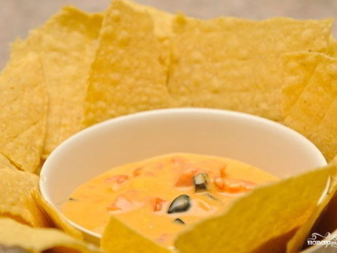 Рецепт острого сырного соуса