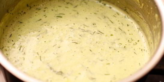 Сливочно-сырный соус