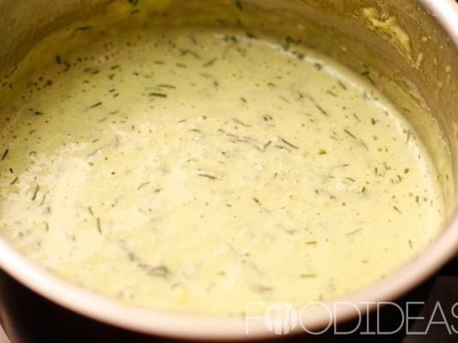 Рецепт сливочно-сырного соус